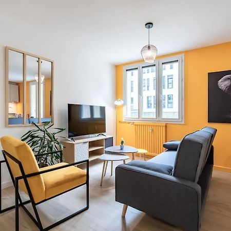 Appartement Renove Pour 6 Avec Parking Villeurbanne Bagian luar foto