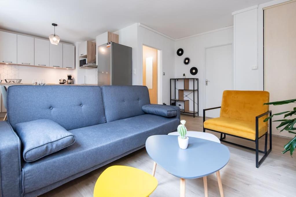 Appartement Renove Pour 6 Avec Parking Villeurbanne Bagian luar foto