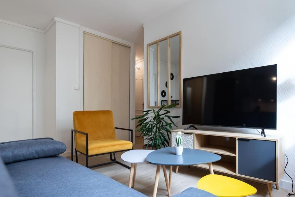 Appartement Renove Pour 6 Avec Parking Villeurbanne Bagian luar foto