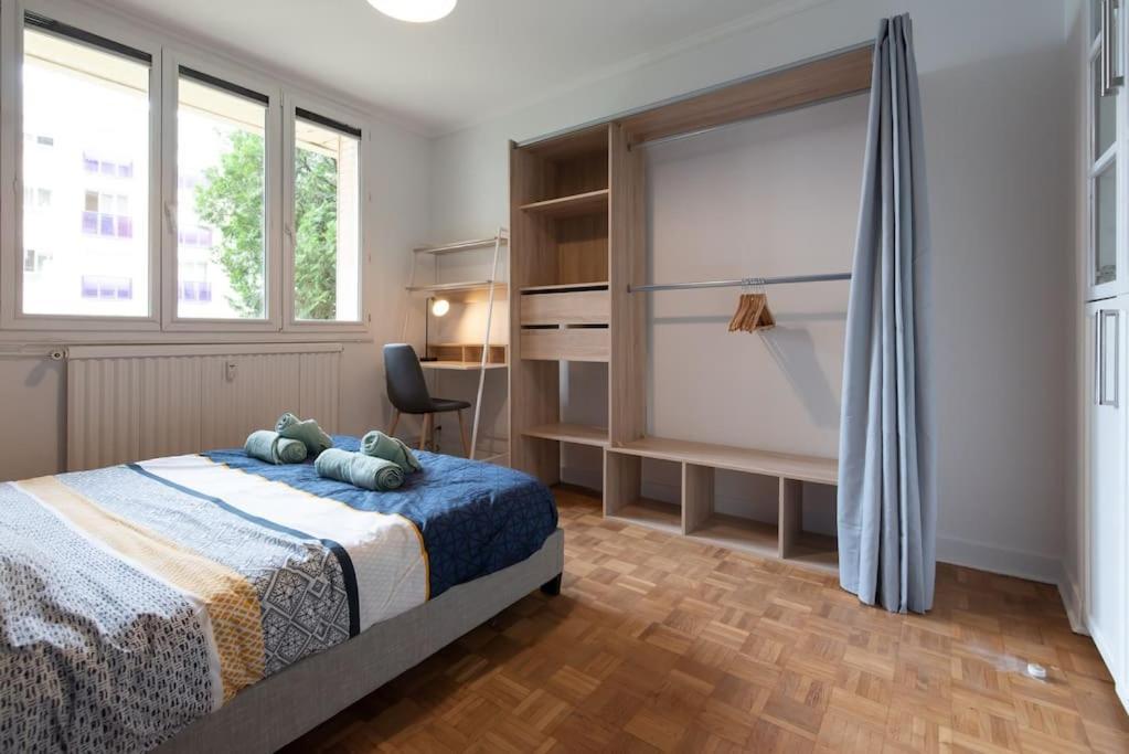 Appartement Renove Pour 6 Avec Parking Villeurbanne Bagian luar foto