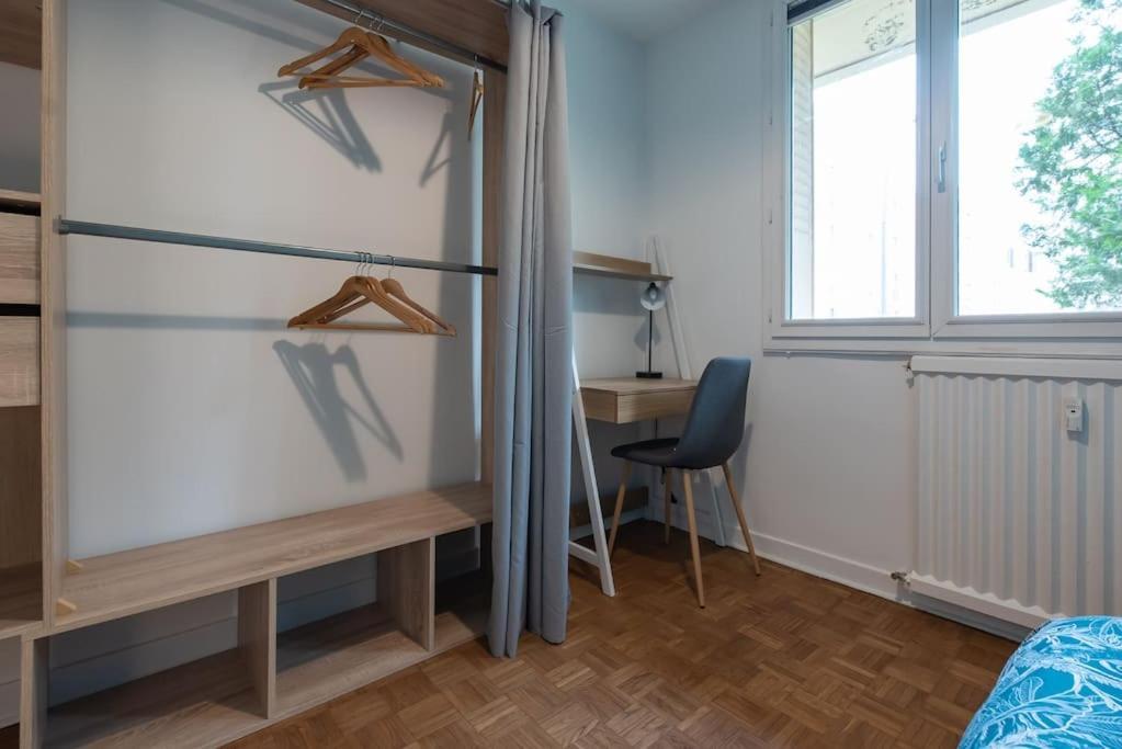 Appartement Renove Pour 6 Avec Parking Villeurbanne Bagian luar foto