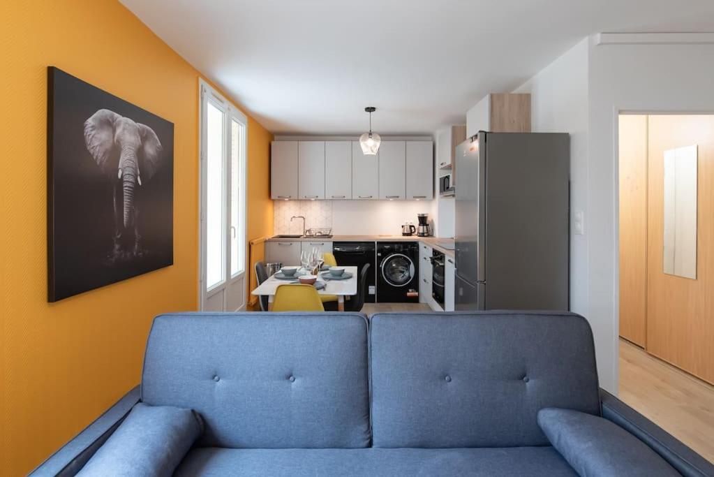 Appartement Renove Pour 6 Avec Parking Villeurbanne Bagian luar foto