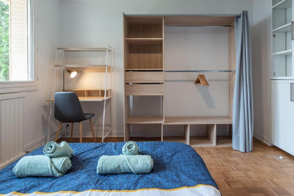 Appartement Renove Pour 6 Avec Parking Villeurbanne Bagian luar foto